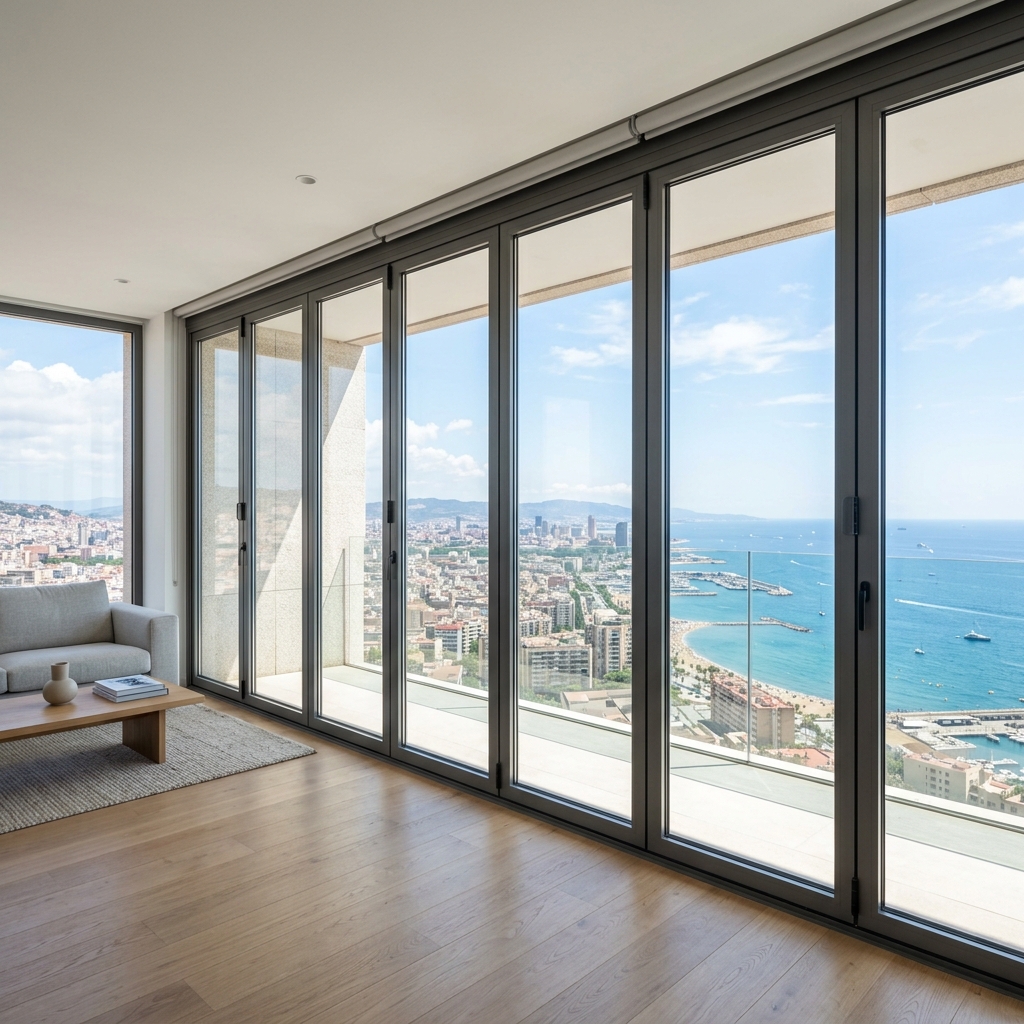 Kozlu Isıcamlı Katlanır Cam Balkon
